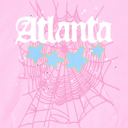 Sp5der Atlanta Hoodie Pink