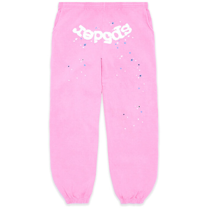 Sp5der Atlanta Sweatpants Pink