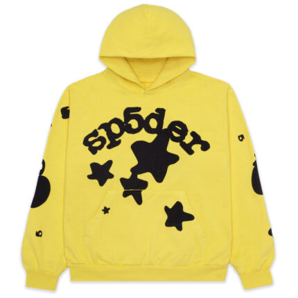 Sp5der Beluga Hoodie Yellow