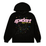 Sp5der Black PNk V2 Hoodie