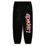 Sp5der Black PNk V2 Sweatpants