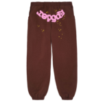 Sp5der Classic Sweatpants Brown