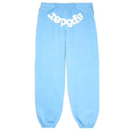 Sp5der Classic Sweatpants Sky Blue