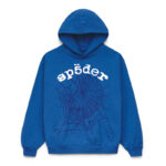 Sp5der Legacy Hoodie Blue