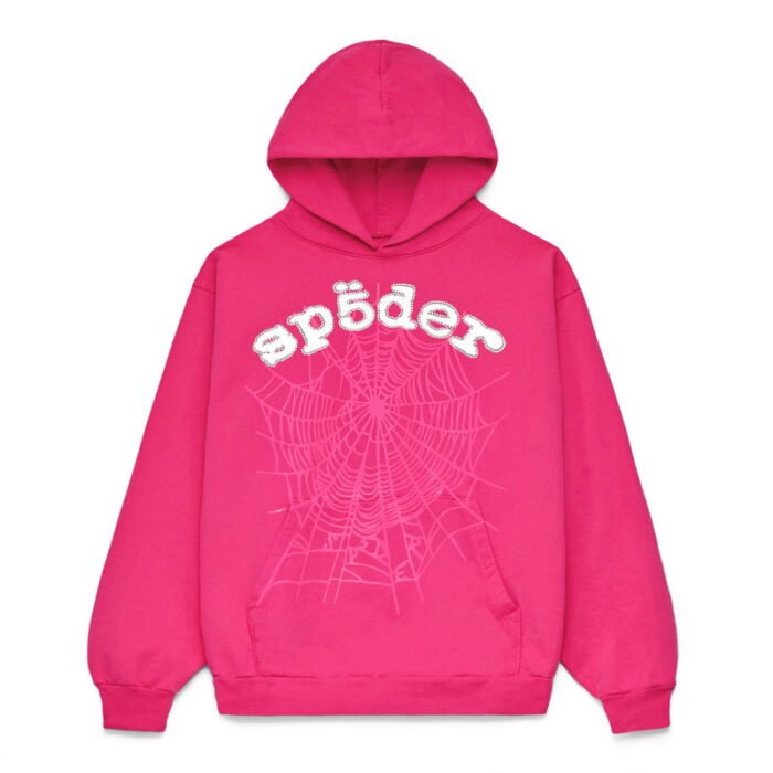 Sp5der Legacy Hoodie Pink