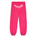 Sp5der Legacy Sweatpants Pink