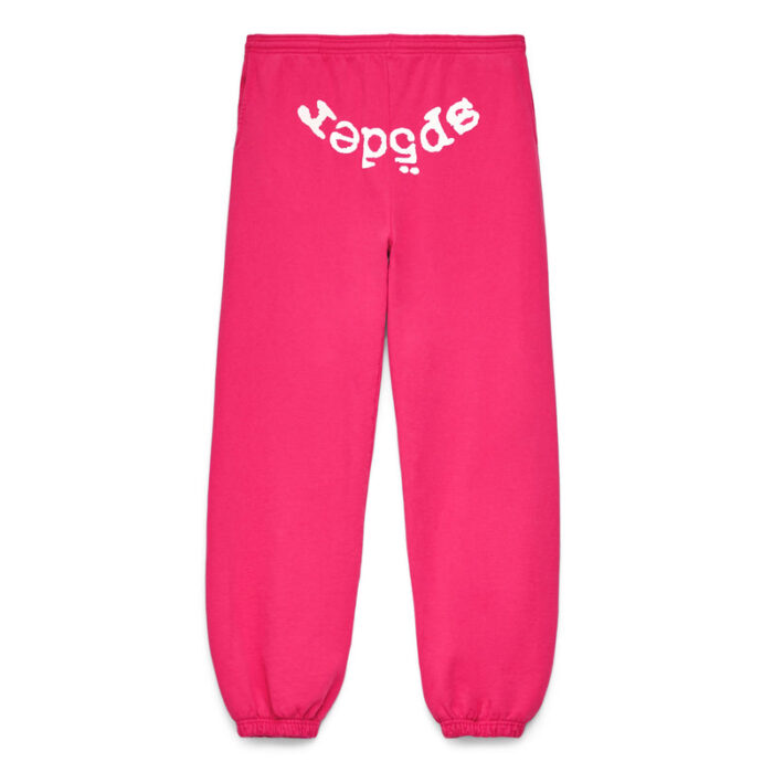 Sp5der Legacy Sweatpants Pink