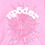 Sp5der Og Web Pink Hoodie