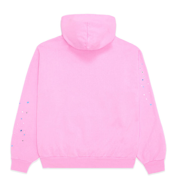 Sp5der Og Web Pink Hoodie