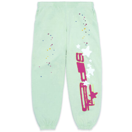 Sp5der SP5 Mint Sweatpants