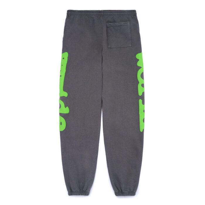 Sp5der Slate Grey Beluga SweatpantsSp5der Slate Grey Beluga Sweatpants