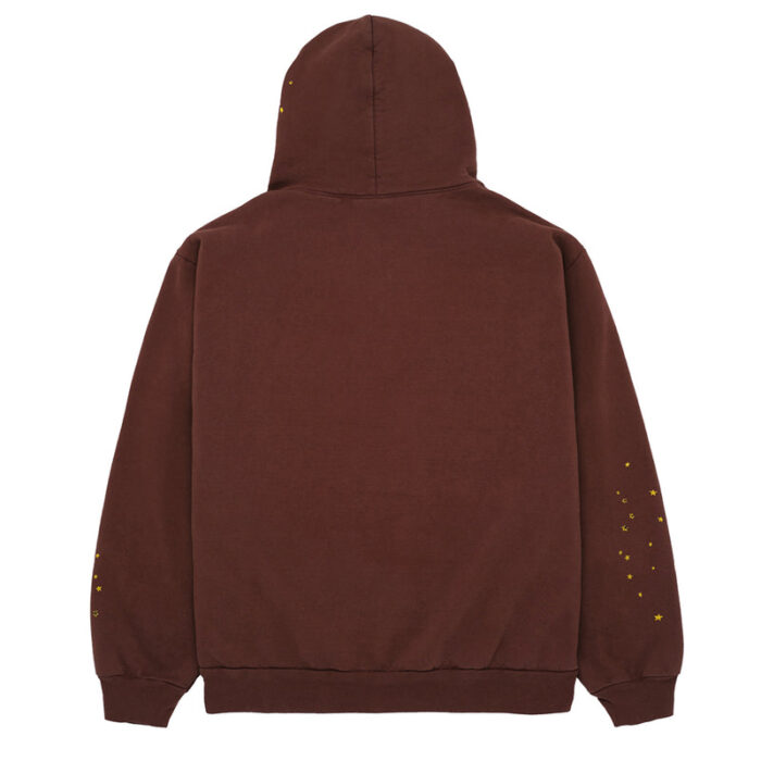 Sp5der Web Hoodie Brown