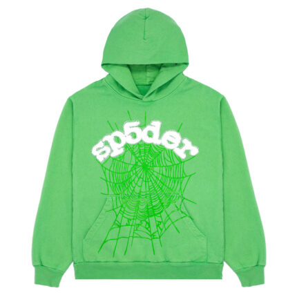 Sp5der Web Hoodie Green